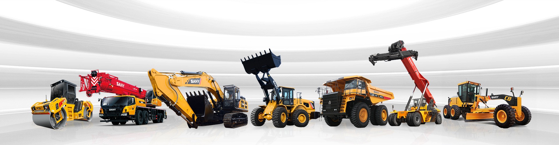 SANY Products banner